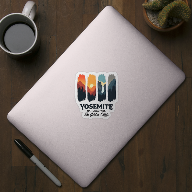 Yosemite – The Golden Cliffs Design by Designed By Marty
